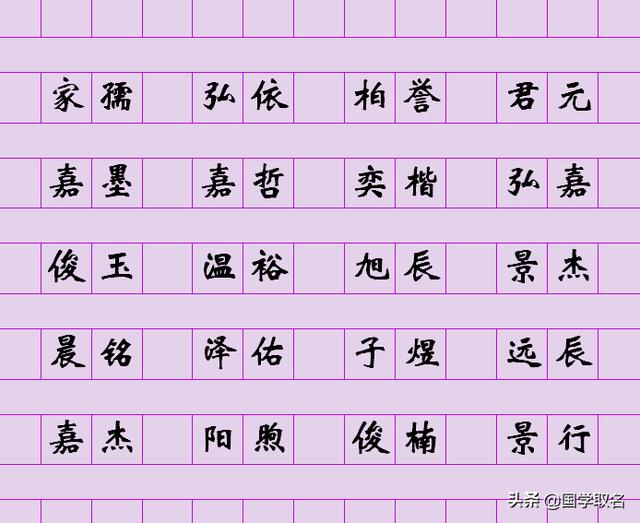 叫着就很大气的好名字，2019年最新的宝宝起名宝典