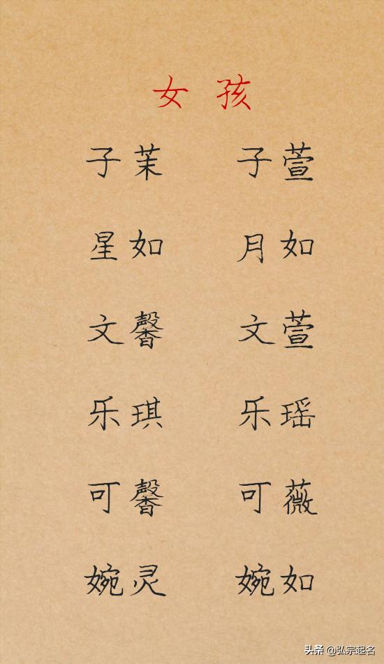 宝宝起名：双胞胎男女宝宝名字