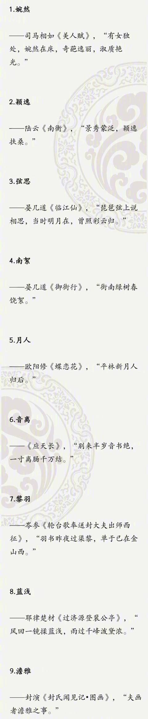 这些诗词寓意好，起名字正合适，你自己挑一个，给孩子取个名字吧