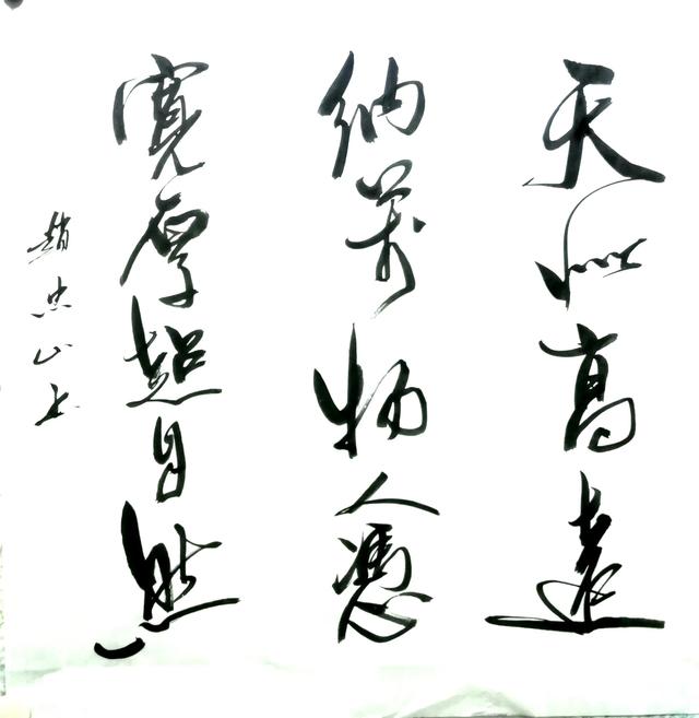赵忠山书法｜四尺斗方：天似高远纳万物 人凭宽厚超自然